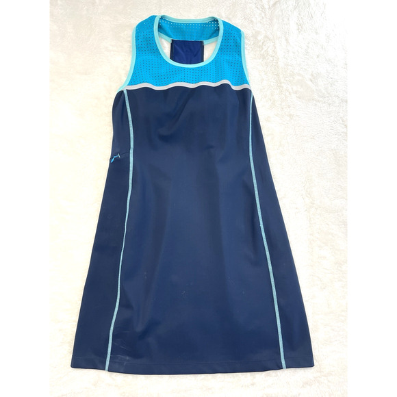 Title nine Dresses & Skirts - Title Nine Sportswear Dress Large Twisted Sister Racerback Built in Bra Pocket